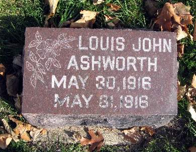 ASHWORTH, LOUIS JOHN - Bremer County, Iowa | LOUIS JOHN ASHWORTH 