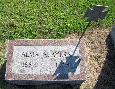 AYERS, ALMA - Bremer County, Iowa | ALMA AYERS 
