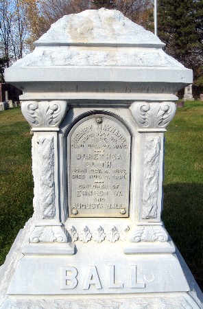 BALL, DORETHEA EDITH - Bremer County, Iowa | DORETHEA EDITH BALL 