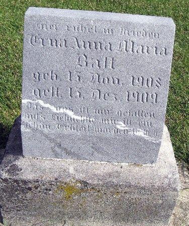 BAST, ERNA ANNA MARIA - Bremer County, Iowa | ERNA ANNA MARIA BAST 