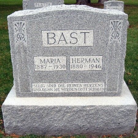 BAST, MARIA - Bremer County, Iowa | MARIA BAST 