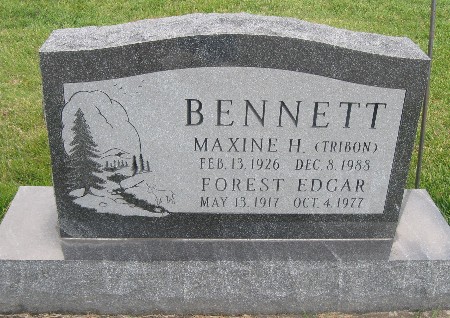 BENNETT, MAXINE H - Bremer County, Iowa | MAXINE H BENNETT 