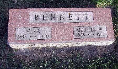 BENNETT, MERRILL W - Bremer County, Iowa | MERRILL W BENNETT 