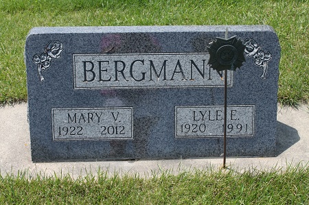 BOUTON BERGMANN, MARY V - Bremer County, Iowa | MARY V BOUTON BERGMANN 