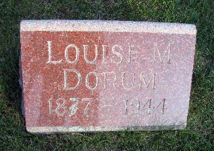 DORUM BOCKHAUS, LOUISE M - Bremer County, Iowa | LOUISE M DORUM BOCKHAUS 