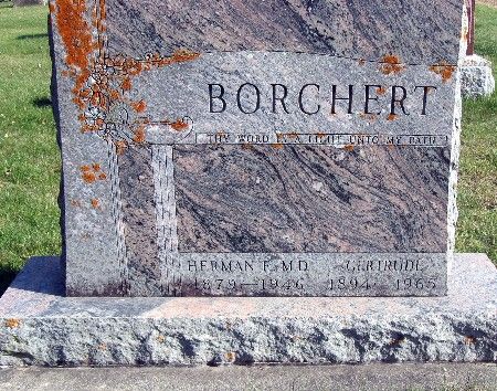 BORCHERT, GERTRUDE - Bremer County, Iowa | GERTRUDE BORCHERT 