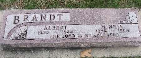 BRANDT, ALBERT - Bremer County, Iowa | ALBERT BRANDT 