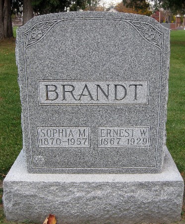 BRANDT, SOPHIA M - Bremer County, Iowa | SOPHIA M BRANDT 