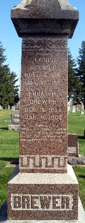 BREWER, ANNA H - Bremer County, Iowa | ANNA H BREWER 