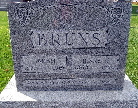 BRUNS, SARAH - Bremer County, Iowa | SARAH BRUNS 