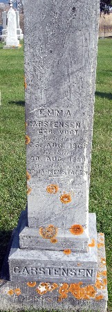 CARSTENSEN, EMMA - Bremer County, Iowa | EMMA CARSTENSEN 