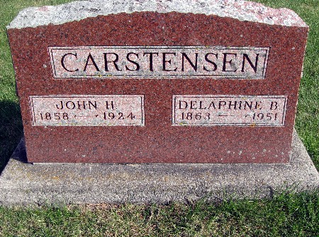 CARSTENSEN, DELAPHINE B - Bremer County, Iowa | DELAPHINE B CARSTENSEN 