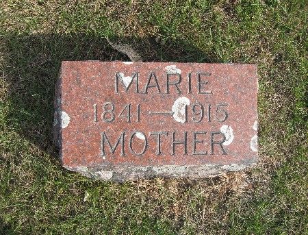 CARSTENSEN, MARIE - Bremer County, Iowa | MARIE CARSTENSEN 