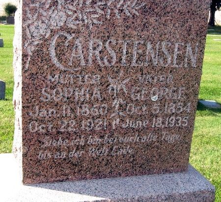 CARSTENSEN, SOPHIA - Bremer County, Iowa | SOPHIA CARSTENSEN 