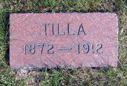 CARSTENSEN, TILLA - Bremer County, Iowa | TILLA CARSTENSEN 
