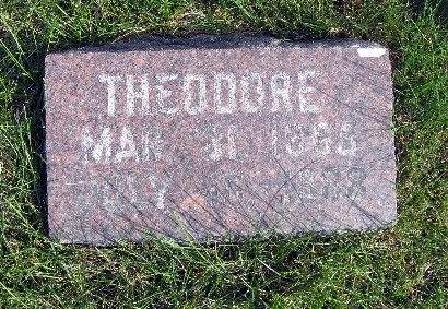 CARSTENSEN, THEODORE - Bremer County, Iowa | THEODORE CARSTENSEN 