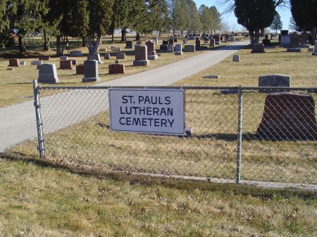 ST PAULS (WAVERLY), CEMETERY - Bremer County, Iowa | CEMETERY ST PAULS (WAVERLY) 