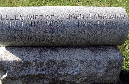 CHADWICK, JOHN J - Bremer County, Iowa | JOHN J CHADWICK 