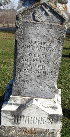 CHURCHES, JAMES - Bremer County, Iowa | JAMES CHURCHES 