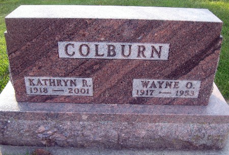 COLBURN, WAYNE O - Bremer County, Iowa | WAYNE O COLBURN 