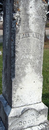 COOKE, MARY EVA - Bremer County, Iowa | MARY EVA COOKE 
