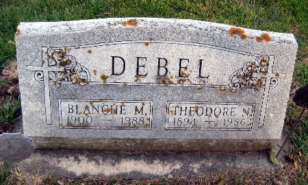 DEBEL, THEODORE N - Bremer County, Iowa | THEODORE N DEBEL 