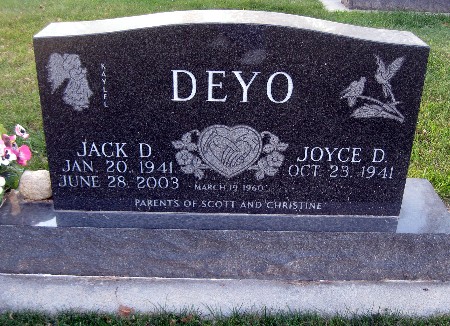 DEYO, JACK D - Bremer County, Iowa | JACK D DEYO 