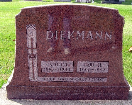 DIEKMANN, CARL H - Bremer County, Iowa | CARL H DIEKMANN 