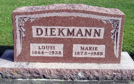 DIEKMANN, MARIE - Bremer County, Iowa | MARIE DIEKMANN 