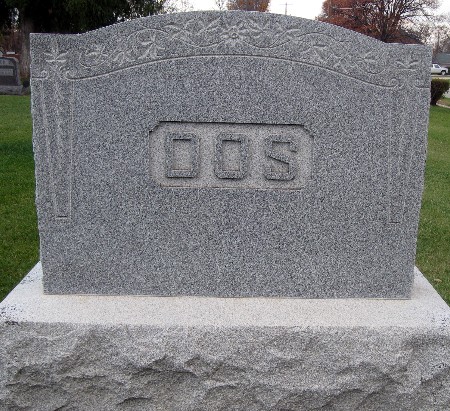 DOS, FAMILY STONE - Bremer County, Iowa | FAMILY STONE DOS 