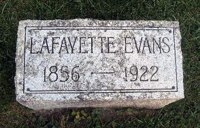 EVANS, LAFAYETTE - Bremer County, Iowa | LAFAYETTE EVANS 