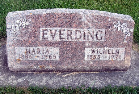 EVERDING, MARIA - Bremer County, Iowa | MARIA EVERDING 