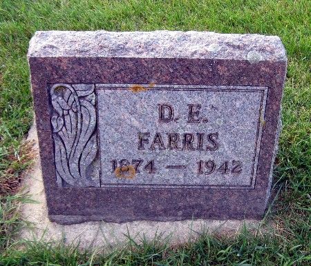 FARRIS, D E - Bremer County, Iowa | D E FARRIS 