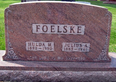 FOELSKE, HULDA M - Bremer County, Iowa | HULDA M FOELSKE 