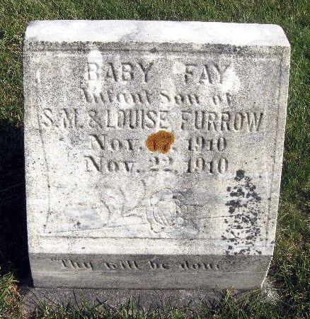 FURROW, BABY FAY - Bremer County, Iowa | BABY FAY FURROW 