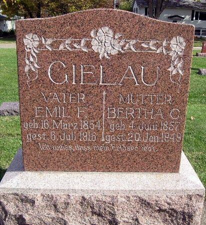 GIELAU, BERTHA C - Bremer County, Iowa | BERTHA C GIELAU 