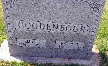 GOODENBOUR, PETER A - Bremer County, Iowa | PETER A GOODENBOUR 