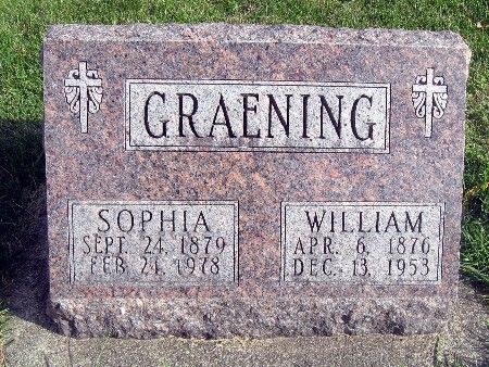 GRAENING, WILLIAM - Bremer County, Iowa | WILLIAM GRAENING 