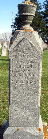 GREEN, ANN - Bremer County, Iowa | ANN GREEN 