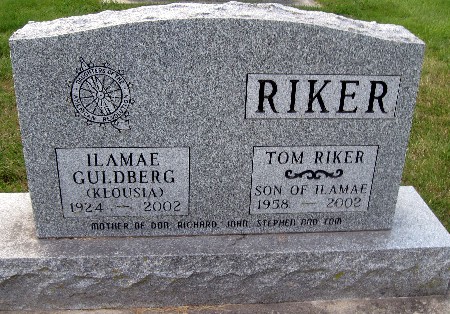 RIKER, TOM - Bremer County, Iowa | TOM RIKER 