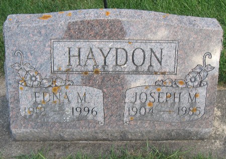 HAYDON, JOSEPH M - Bremer County, Iowa | JOSEPH M HAYDON 
