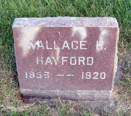 HAYFORD, WALLACE H - Bremer County, Iowa | WALLACE H HAYFORD 