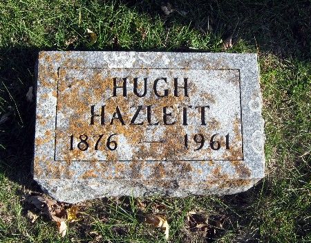 HAZLETT, HUGH - Bremer County, Iowa | HUGH HAZLETT 