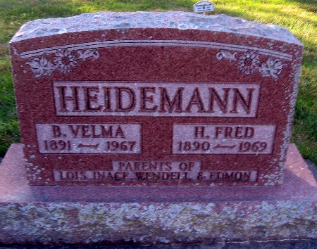 HEIDEMANN, H FRED - Bremer County, Iowa | H FRED HEIDEMANN 