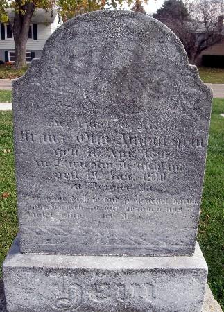 HEIN, FRANZ OTTO AUGUST - Bremer County, Iowa | FRANZ OTTO AUGUST HEIN 