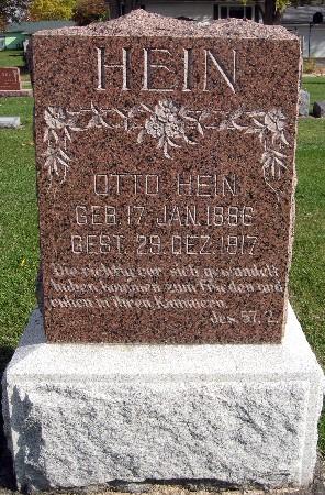 HEIN, OTTO - Bremer County, Iowa | OTTO HEIN 