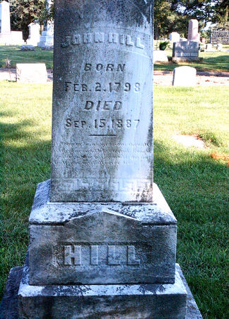HILL, JOHN - Bremer County, Iowa | JOHN HILL 