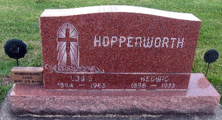 HOPPENWORTH, HEDWIG - Bremer County, Iowa | HEDWIG HOPPENWORTH 