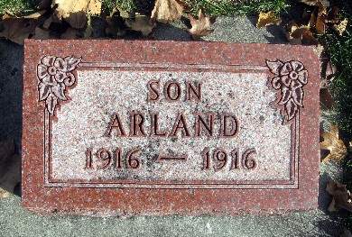 JUDAS, ARLAND - Bremer County, Iowa | ARLAND JUDAS 