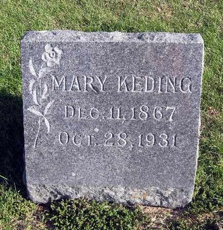 KEDING, MARY - Bremer County, Iowa | MARY KEDING 